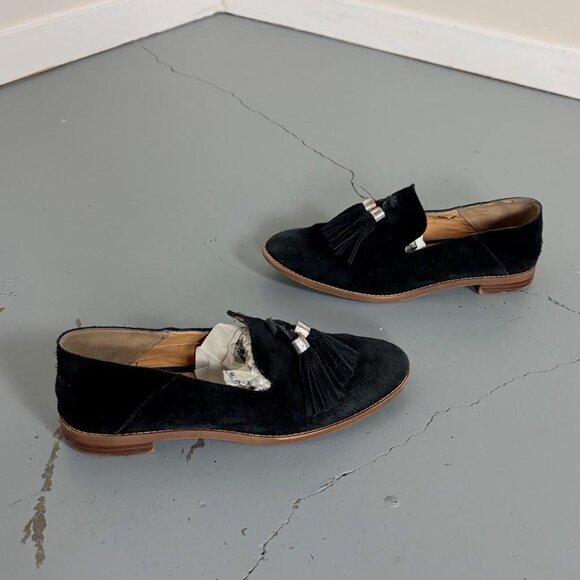 Franco Sarto Women's Black Loafers - Picture 4 of 8